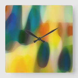 Reloj Cuadrado Fury Rain Beach House