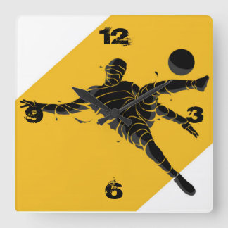 Reloj Cuadrado Fútbol