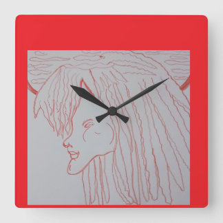 Reloj Cuadrado Galen Dios de la Tierra