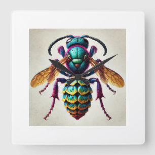 Reloj Cuadrado Gall Wasp 050824IREF201 - Watercolor