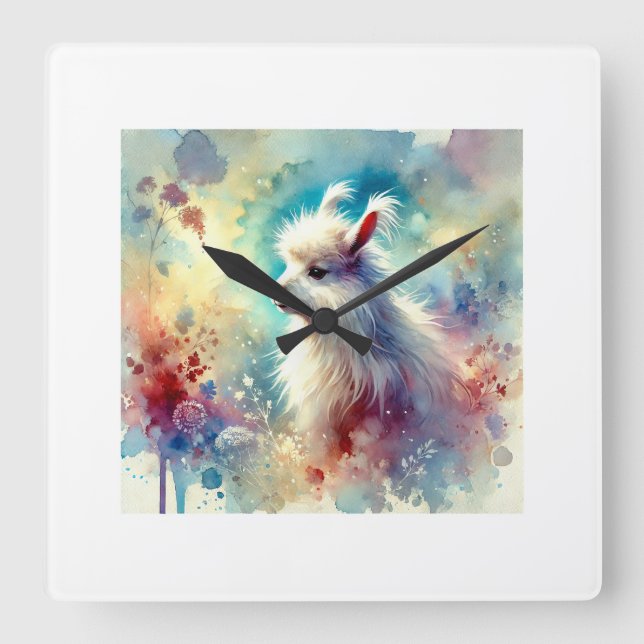 Reloj Cuadrado Gallerbo in a Serene Landscape 030724AREF101 - Wat (Anverso)