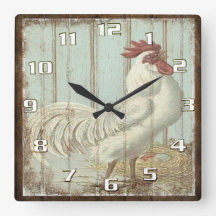 Gallo de Campo Rústico Vintage Cocina