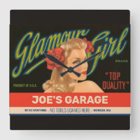 Garaje del Personalizado del Chica del glamour vin