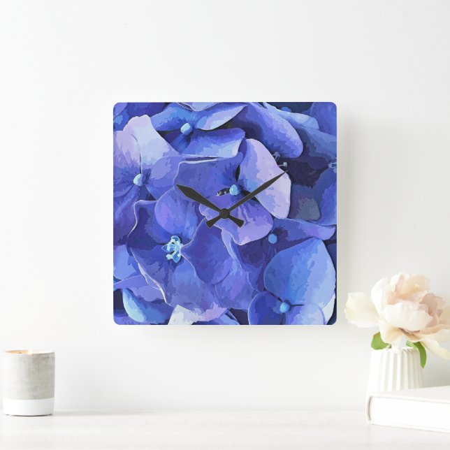 RELOJ CUADRADO GARDEN FLOWERS (Hogar)