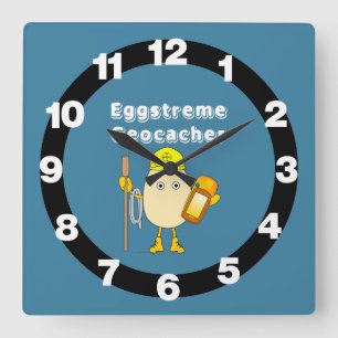 Reloj Cuadrado Geocaching de Eggstreme