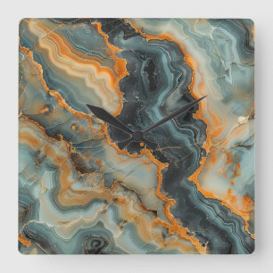 Reloj Cuadrado Geode Wall Clock