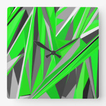 Geometría gris-verde