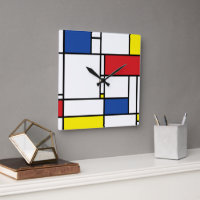 Geometría Minimalista Mondrina De Stijl Arte Moder