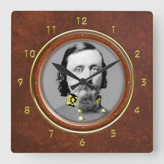 Reloj Cuadrado George E. Pickett 10,75"