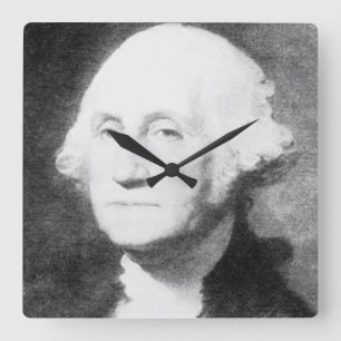 Reloj Cuadrado George Washington