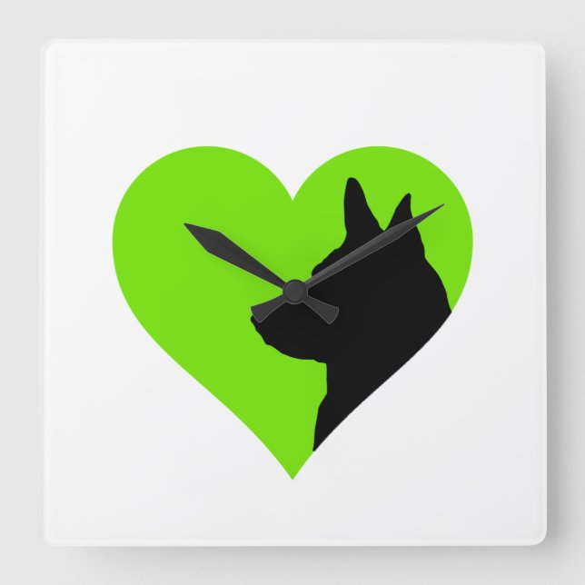 Reloj Cuadrado German Shepherd     (Anverso)