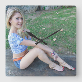 Reloj Cuadrado Ghalia