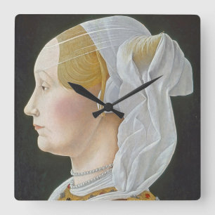 Reloj Cuadrado Ginevra Bentivoglio, c. 1474- 77