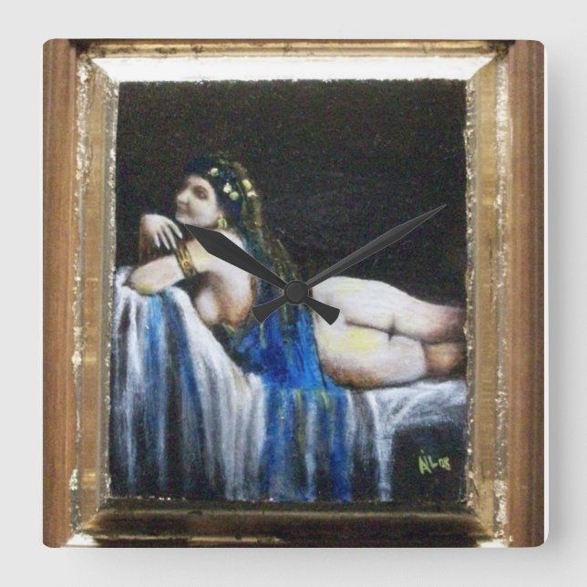 RELOJ CUADRADO GIPSY BLUE (Anverso)