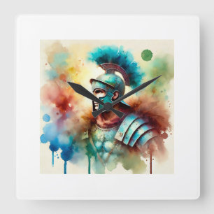 Reloj Cuadrado Gladiator 070824AREF149 - Watercolor