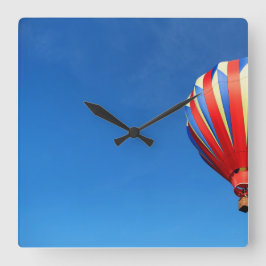 Reloj Cuadrado Globo aerostático caprichoso