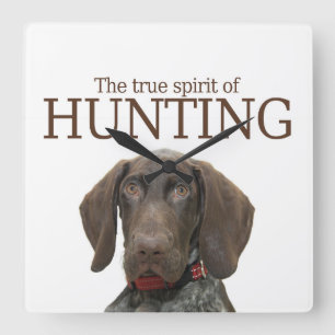 Reloj Cuadrado Glossy Grizzly verdadero espíritu de caza