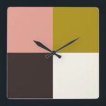 Reloj Cuadrado Gold Pink Chocolate Ivory<br><div class="desc">2022-23</div>