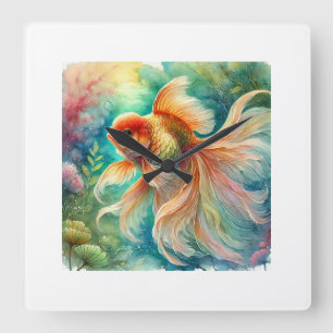 Reloj Cuadrado Goldfish in Tranquil Waters 240824AREF111 - Waterc