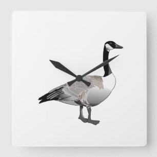 Reloj Cuadrado Goose canadiense