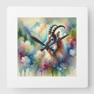 Reloj Cuadrado Goral Elegance in Watercolor 220824AREF128 - Water