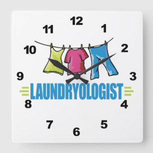 Reloj Cuadrado Gracioso me encanta la ropa