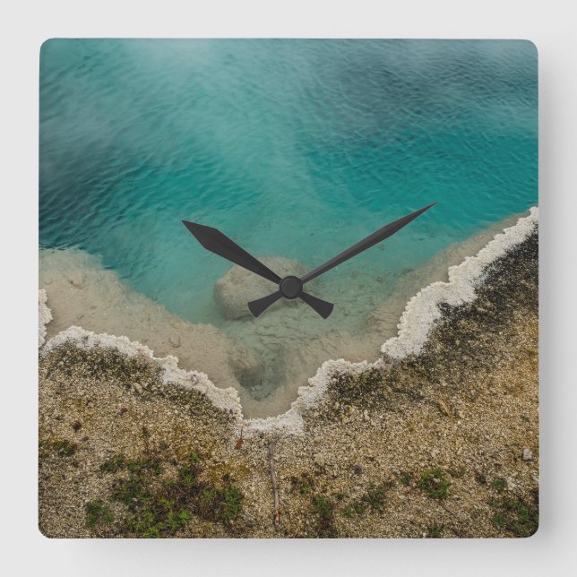 Reloj Cuadrado Gran Prisión Yellowstone (Anverso)