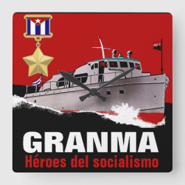 RELOJ CUADRADO GRANMA