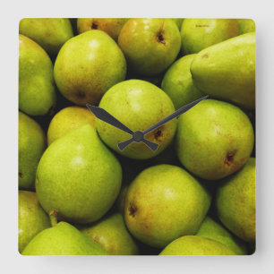 Reloj Cuadrado Green Pears