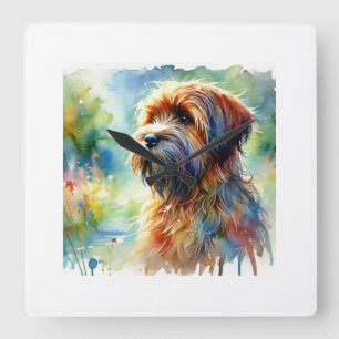 Reloj Cuadrado Griffon Fauve de Bretagne 111024AREF136 - Watercol