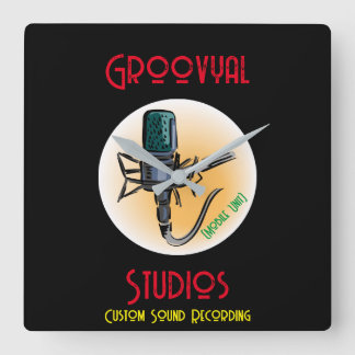 Reloj Cuadrado Groovyal Studios T-Shirt