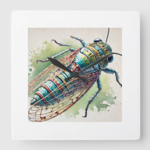 Reloj Cuadrado Gryllacrididae Insect Dorsal View 210724IREF240 - 