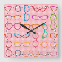 Guinga rosada de las lentes modernas retras del