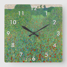 Gustav Klimt - Campo de amapola