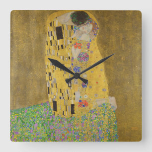 Reloj Cuadrado Gustav Klimt El Beso