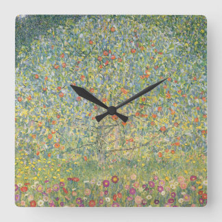 Reloj Cuadrado Gustavo Klimt manzana