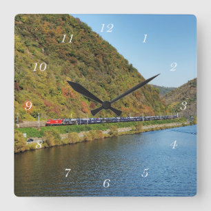 Reloj Cuadrado Güterzug bei Löf