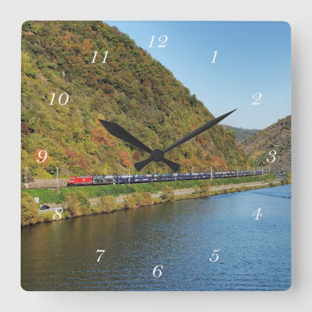Reloj Cuadrado Güterzug bei Löf (Anverso)