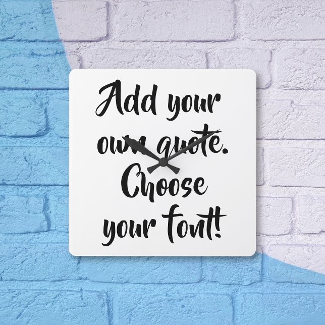 Reloj Cuadrado Hacer que su oferta sea personalizada  (Subido por el creador)