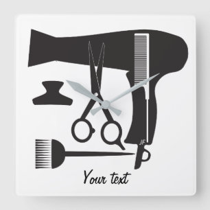 Reloj Cuadrado Hairstyles tools