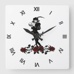 Reloj Cuadrado Hamlet