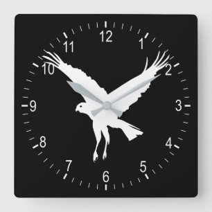Reloj Cuadrado Harrier de mariscos voladores