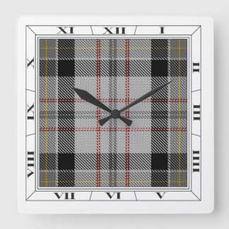 Reloj Cuadrado Harris Tartan Wall Clock