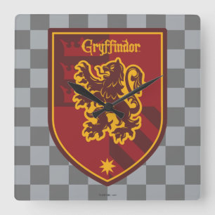 Reloj Cuadrado Harry Potter Gryffindor House Pride Crest