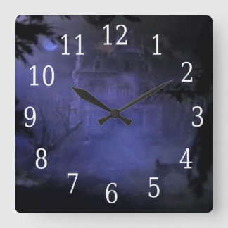 Reloj Cuadrado Haunted Hill House Square Clock