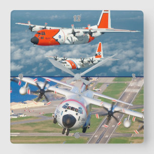 RELOJ CUADRADO HC-130 HERCULES