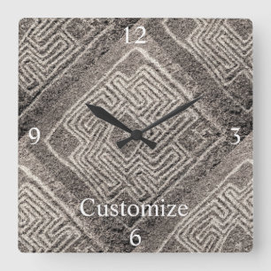 Reloj Cuadrado Hemet Maze Stone Thunder_Cove