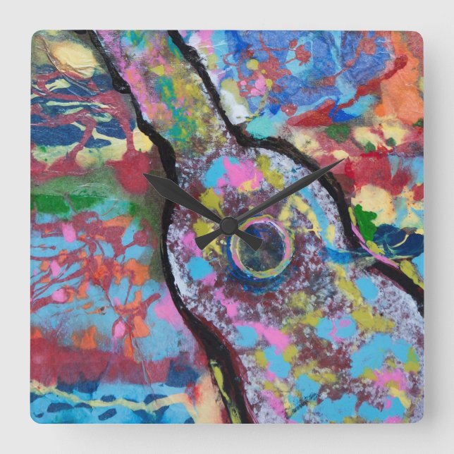 Reloj Cuadrado Hendrix Wall Clock (Anverso)