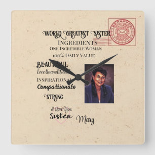 Reloj Cuadrado Hermana más grande del mundo