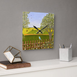 Reloj Cuadrado Hermosa vista